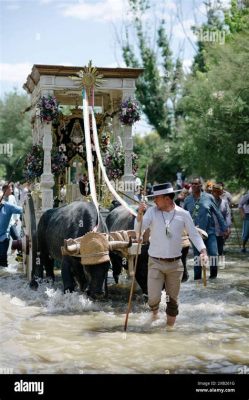 “Oxen Crossing the River” – Gördün mü Bu Muhteşem Suyun Üzerindeki Hareketli Dünyayı?