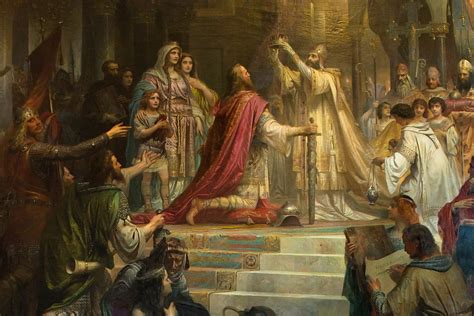  The Coronation of Charlemagne? -  Bir Renk Şöleni ve Yönetici Gücünün Görkemli Gösterimi