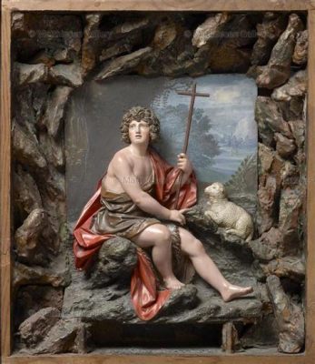  Saint John the Baptist in the Wilderness Resembling Baroque Drama and Enchanting Rustic Charm!